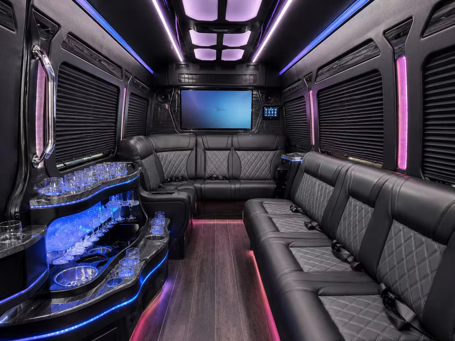 corporate sports outing shuttle buses from beaumont