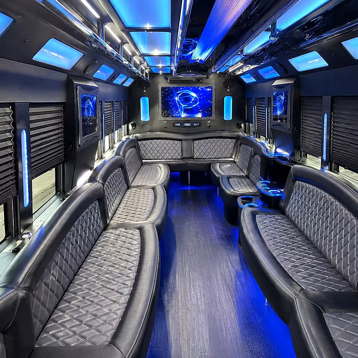 party bus interior