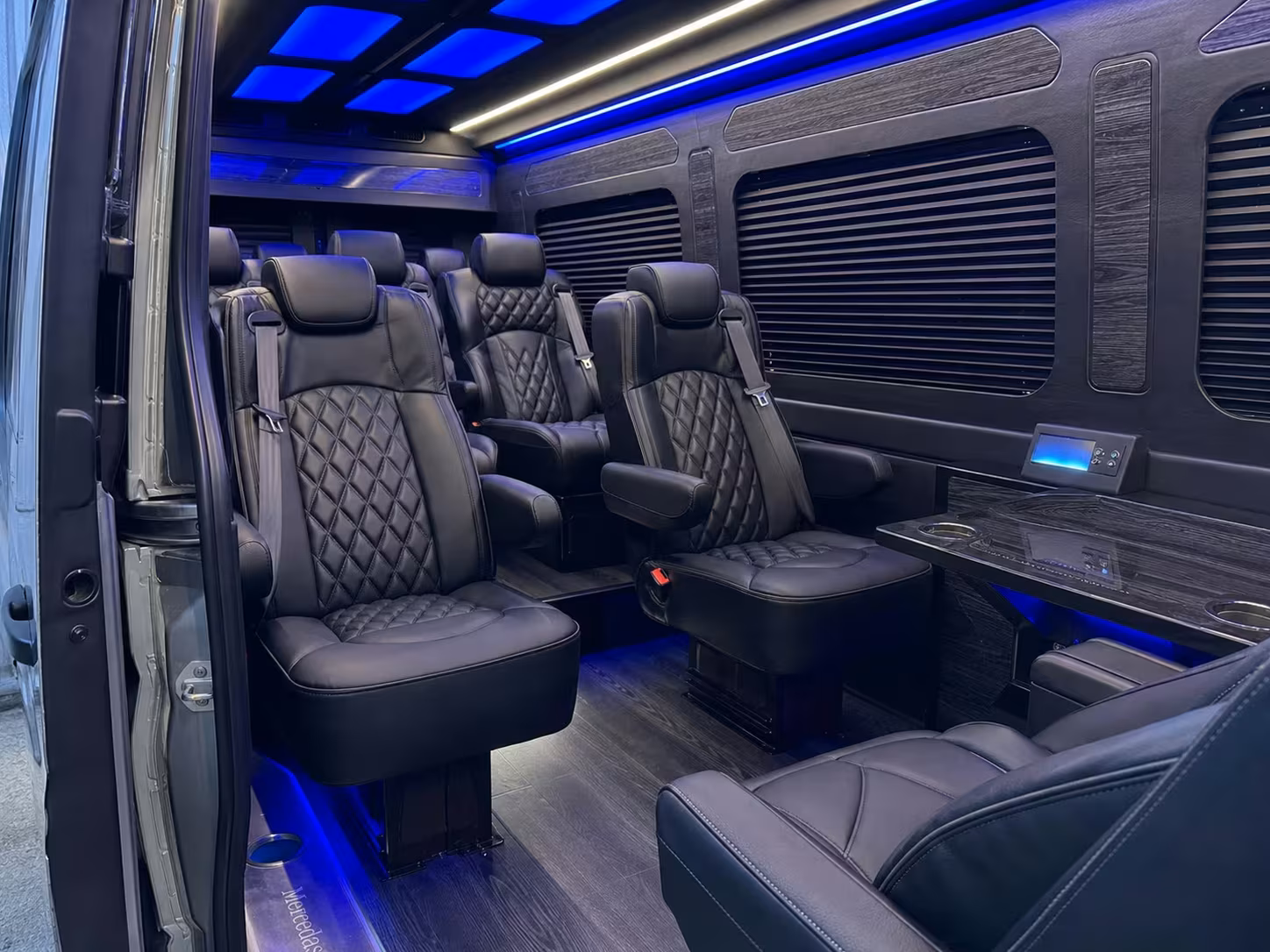 sprinter van transportation for groups and events across beaumont