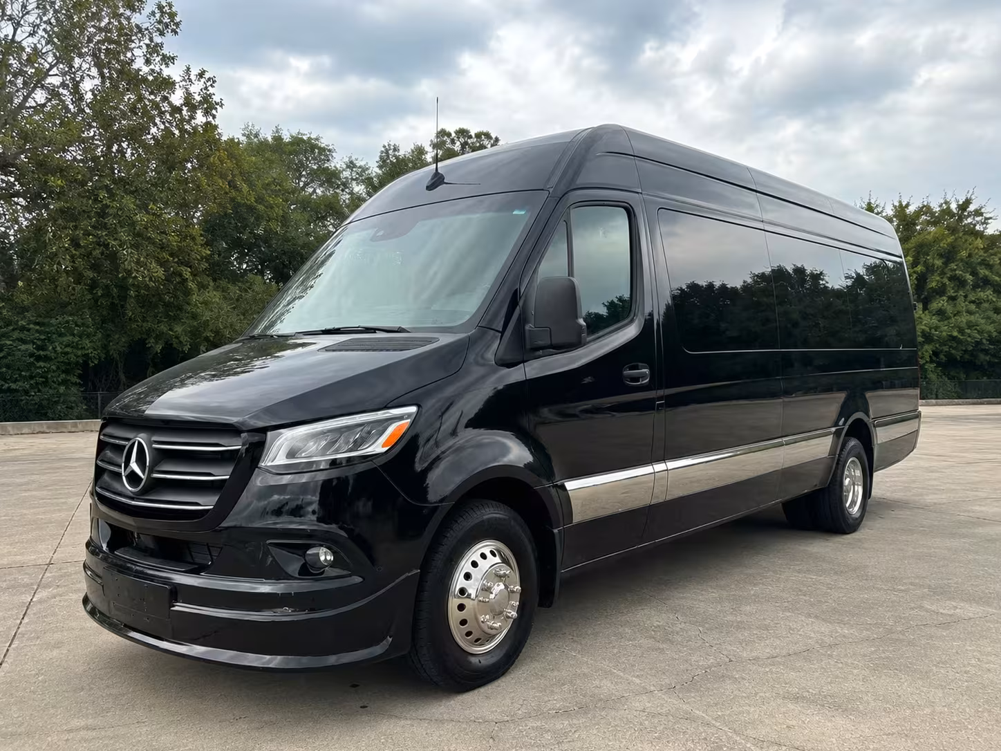 sprinter van with driver