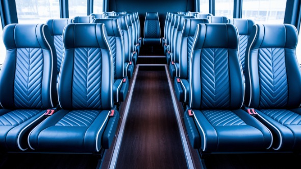 beaumont 20 passenger minibus inside
