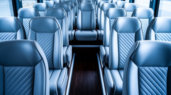 beaumont 30 passenger minibus inside