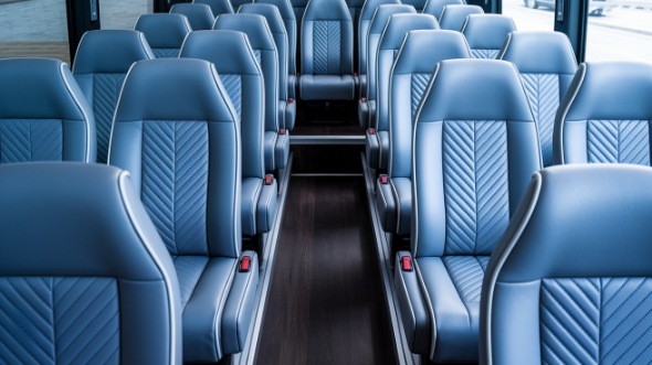 beaumont 35 passenger minibus inside