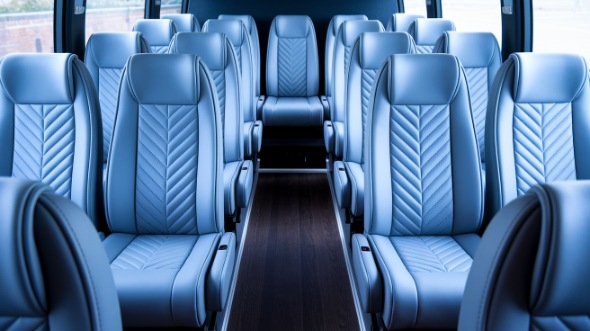 beaumont 35 passenger minibus interior