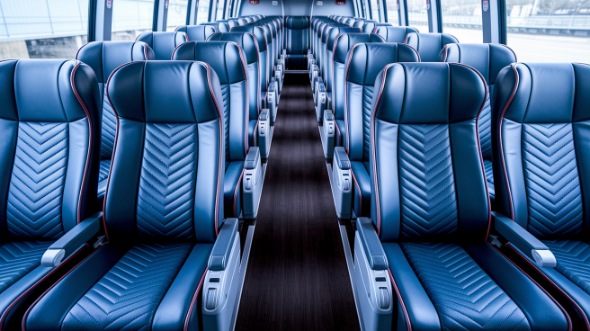 beaumont 50 passenger charter bus rental